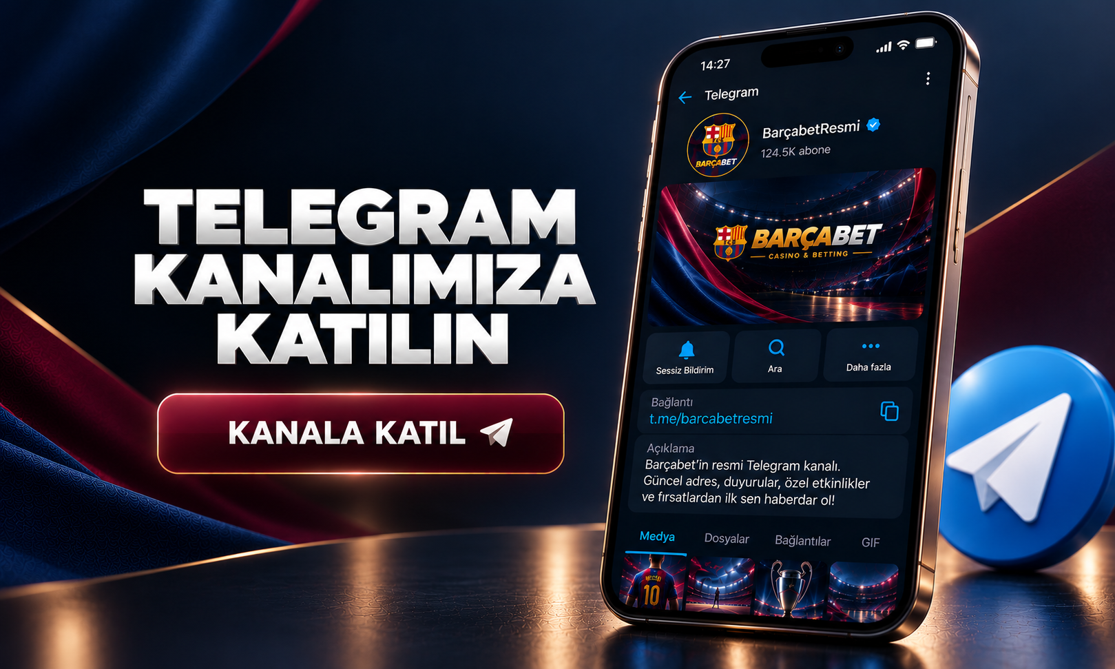 Barçabet Telegram kanalımıza katılın tanıtım görseli